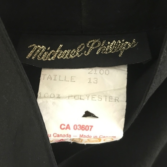 Vintage Midi Dress Michael Phillips Bat Sleeve Mixed Animal print Size 13 - Picture 4 of 9